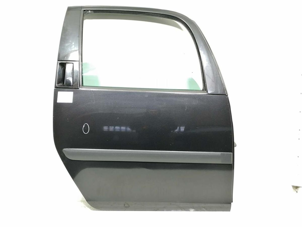 Skoda Roomster original T&uuml;r hinten rechts LF9R Black Magic Rohbau Bj.2010